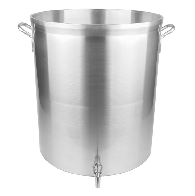 Vollrath 68701 120 qt Wear-Ever® Classic Select® Aluminum Stock Pot w/ Faucet