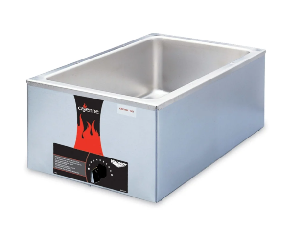 Vollrath 72000 Countertop Electric Food Warmer 14"W x 22"D x 8-1/2"H - Holds (1) Full Size Pan -  120v