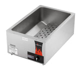 Vollrath 72090 Cayenne Nitro Power Countertop Rethermalizer / Food Warmer - Holds (1) Full Size Pan - 120v