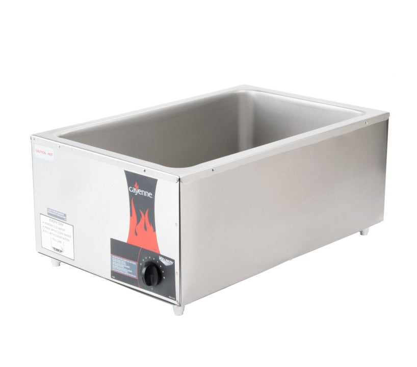 Vollrath 72090 Cayenne Nitro Power Countertop Rethermalizer / Food Warmer - Holds (1) Full Size Pan - 120v