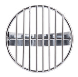 TableCraft 7319 Chrome-Plated Steel Potato Masher with 4-1/2" Round Face and Black Vinyl Handle 19-3/4"OAL - 4/Case