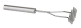 TableCraft 7412 Stainless Steel Potato Masher with 4-1/2" Diamond Face and Stainless Steel Handle 24"OAL - 12/Case