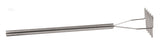 TableCraft 7412 Stainless Steel Potato Masher with 5-1/4" Square Face and Stainless Steel Handle 32"OAL - 5/Case