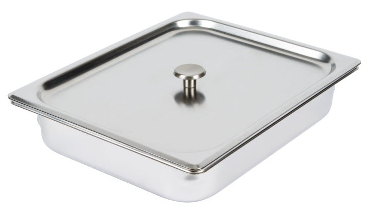 Vollrath 75070 Egg Poacher/Juice Glass Holder - 1/2 Size, Pan, Plate, Cover, 8 Cups, Stainless