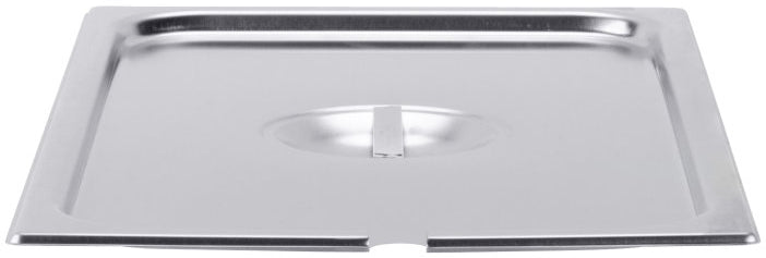 Vollrath 75219 Stainless Steel Steam Table Flat Slotted Food Pan Cover - Full Size