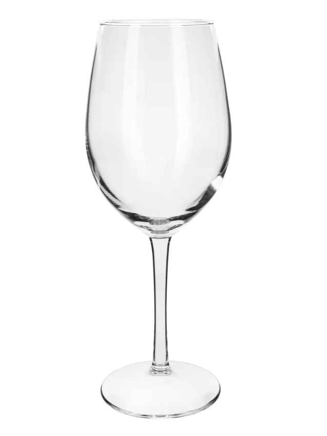 Libbey 7553 17 oz Safedge Vina Wine Glass - Rim Guarantee, Clear