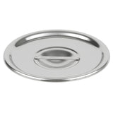 Vollrath 79080 Stainless Steel Bain Marie Pot Cover 6-3/4" for 3-1/2 qt. - 6ea/Case
