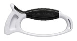 Dexter-Russell 7920 Sani-Safe EZ Edge Hand-Held Sharpener with Tungsten Carbide Cutting Heads- White
