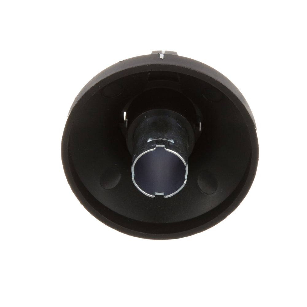 AllPoints 8008802 Oven Knob Fixed Dial with Off and Low plus 250 - 500F Temperature Range 2-3/8" dia. - Black - for Vulcan Hart