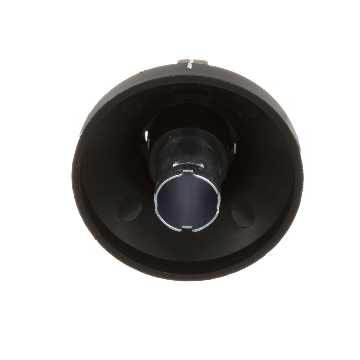 AllPoints 8008802 Oven Knob Fixed Dial with Off and Low plus 250 - 500F Temperature Range 2-3/8" dia. - Black - for Vulcan Hart