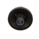 AllPoints 8008802 Oven Knob Fixed Dial with Off and Low plus 250 - 500F Temperature Range 2-3/8" dia. - Black - for Vulcan Hart