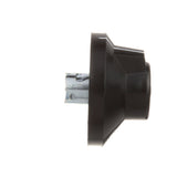 AllPoints 8008802 Oven Knob Fixed Dial with Off and Low plus 250 - 500F Temperature Range 2-3/8" dia. - Black - for Vulcan Hart