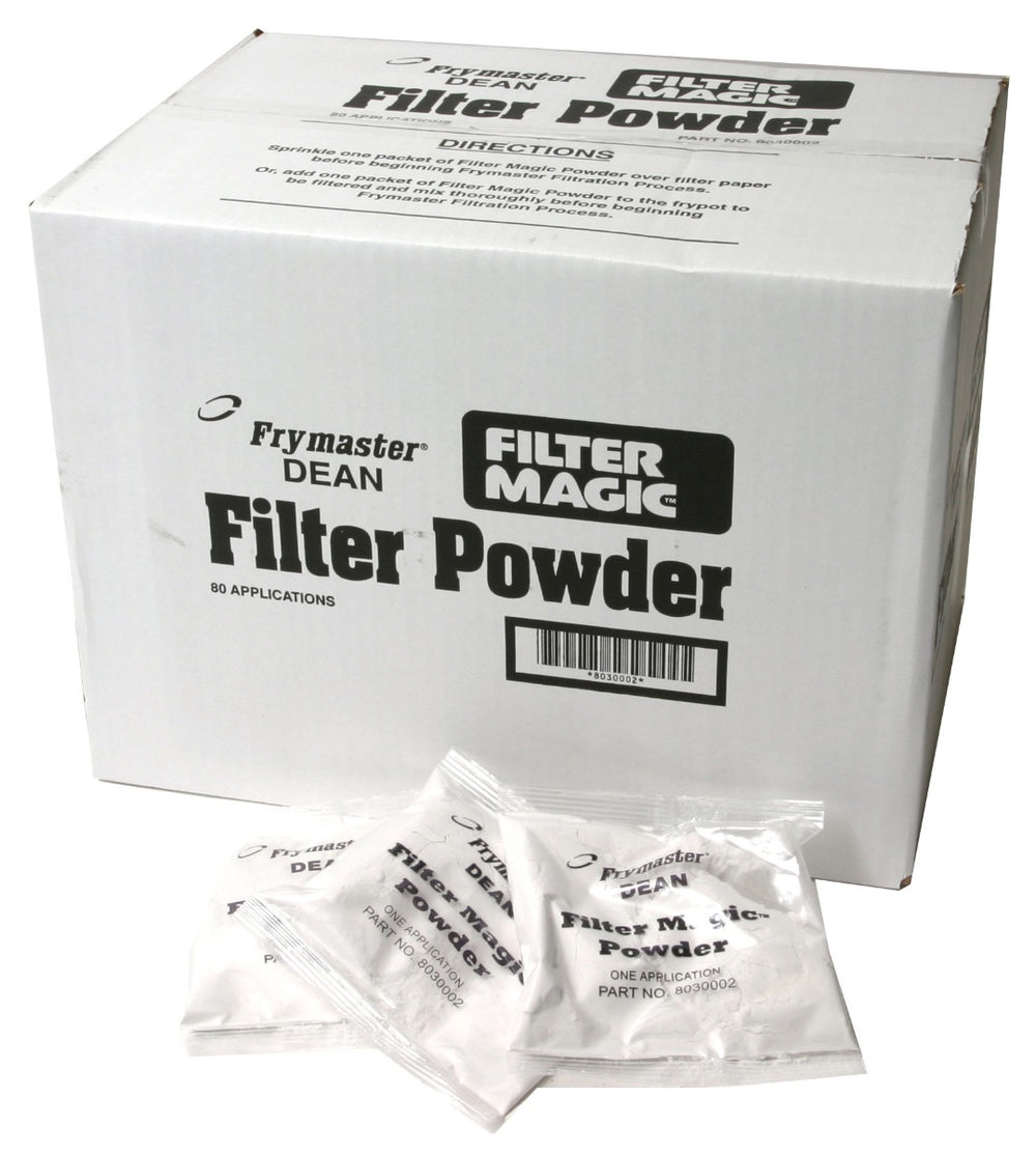 Frymaster 8030002 Filter Magic Fryer Filter Powder Packet 1 oz. - 80/Box