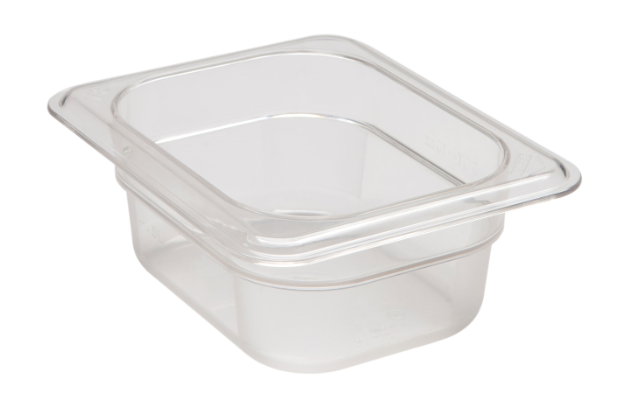 Cambro 82CW135 2 1/2"D Eighth Size Food Pan - 6/Case