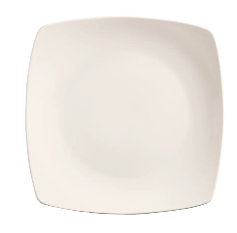 Libbey 840-465S 8 3/4" Porcelana™ Porcelain Dinner Plate - Bright White