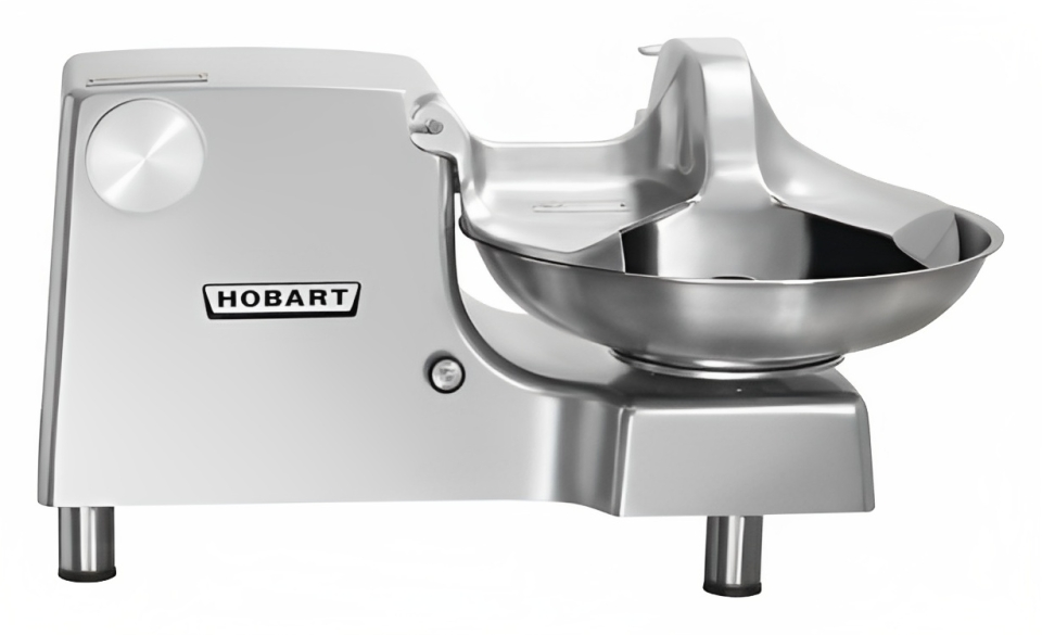 Hobart 84186-16 Buffalo Chopper Food Cutter with #12 Attachment Hub & 18" dia. Bowl - 208v/60/3, 1 HP