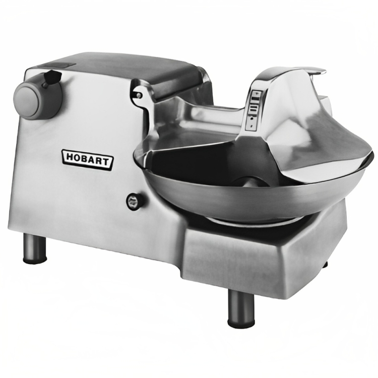 Hobart 84186-5 Buffalo Chopper Food Cutter with #12 Attachment Hub & 18" dia. Bowl - 460v/60/3, 1 HP