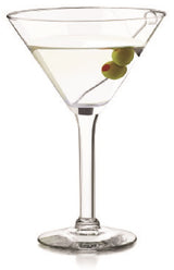Libbey 8480 Salud Grande Martini Glass 10 oz. - Clear - 12/Case