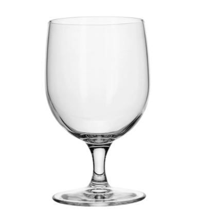 Libbey 8556SR 12 oz Bristol Valley Goblet Glass - Sheer Rim