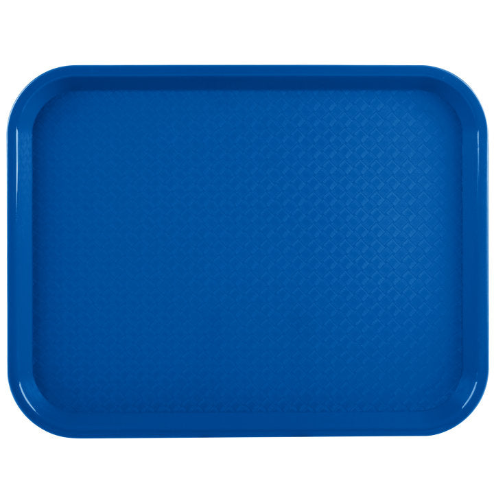 Vollrath 86107 Fast Food Tray 10" x 14" - Royal Blue