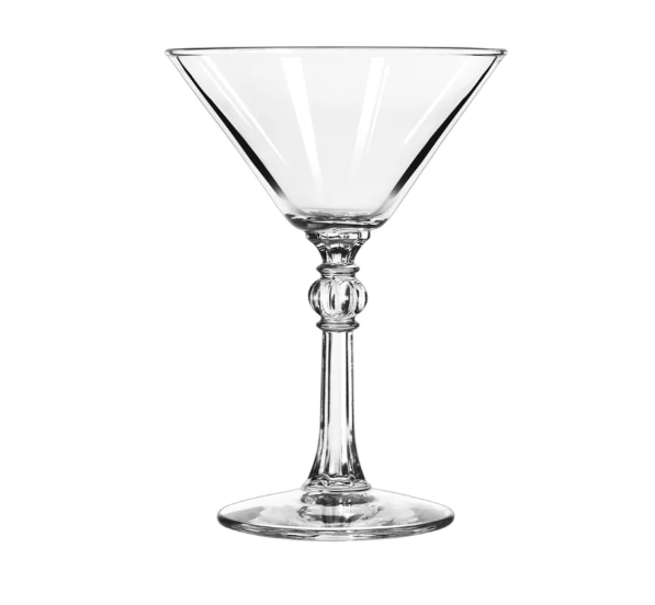 Libbey 8876 6 1/2 oz Retro Traditional Martini Cocktail Glass