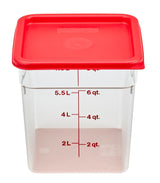 Cambro 8SFSCW135 Food Storage Container, Square, Camwear 8 qt.