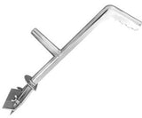 Chef Master 90002 Premium Griddle Scraper with Splash Guard 5-1/2"