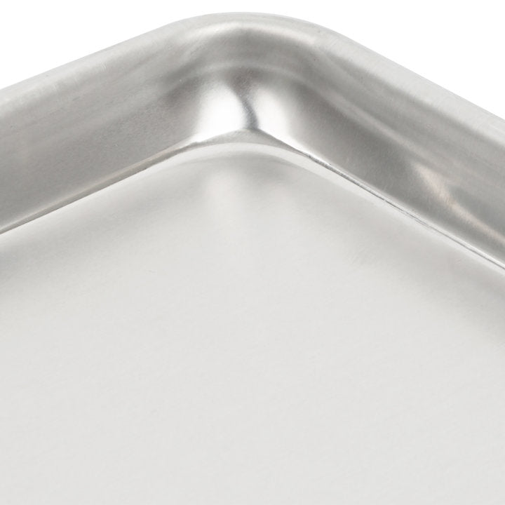 Vollrath 9001 Wear-Ever Heavy Duty Full Size 16 Gauge Wire in Rim Aluminum Bun / Sheet Pan 18" x 26"