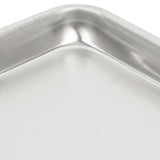 Vollrath 9001 Wear-Ever Heavy Duty Full Size 16 Gauge Wire in Rim Aluminum Bun / Sheet Pan 18" x 26"