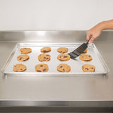 Vollrath 9003 Wear-Ever Heavy Duty Full Size 19 Gauge Wire in Rim Aluminum Bun / Sheet Pan 18" x 26"