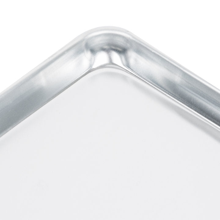 Vollrath 9003 Wear-Ever Heavy Duty Full Size 19 Gauge Wire in Rim Aluminum Bun / Sheet Pan 18" x 26"