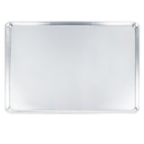 Vollrath 9003 Wear-Ever Heavy Duty Full Size 19 Gauge Wire in Rim Aluminum Bun / Sheet Pan 18" x 26"