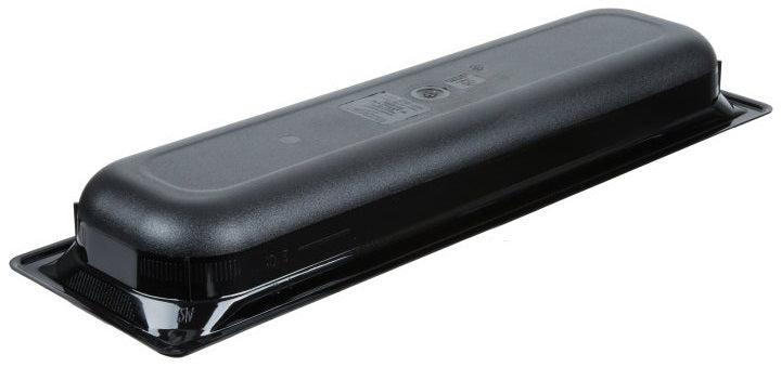 Vollrath 9052420 Super Pan High-Temp Plastic Food Pan 2-1/2" Deep - 1/2 Size Long - Black