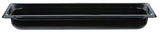 Vollrath 9052420 Super Pan High-Temp Plastic Food Pan 2-1/2" Deep - 1/2 Size Long - Black