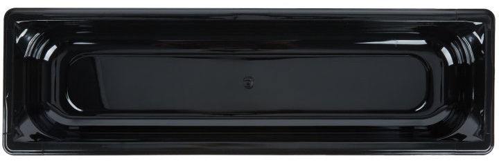 Vollrath 9052420 Super Pan High-Temp Plastic Food Pan 2-1/2" Deep - 1/2 Size Long - Black
