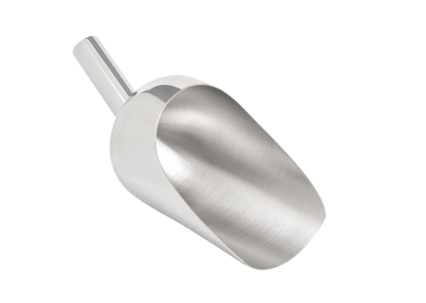 Vollrath 92110 52 oz Round Ice Scoop, Metal - 6ea/Case