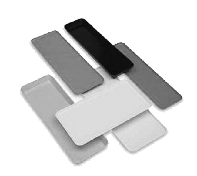 Cambro 926MT110 Fiberglass Bakery / Market Display Tray 9" x 26" - Black