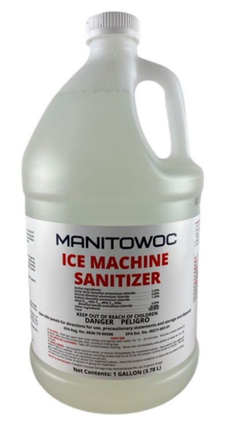 Manitowoc 9405813 Ice Machine Sanitizer 1 gal. - Clear - 4/Case