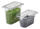 Cambro 44CW135 Food Pan 1/4 Size 4" Deep Clear