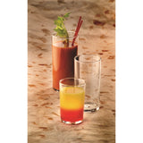 Libbey 96 Straight Sided Zombie Glass 12 oz. - Clear - 72/Case
