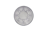 GET 9912-1-CL Bahama SAN Plastic Stackable Paneled Double Rock Tumbler 12 oz. - Clear - 24/Case