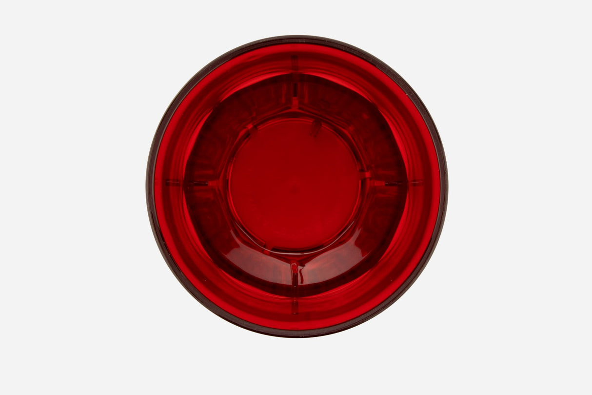 GET 9912-1-R Tumbler Textured Plastic Red 12 OZ