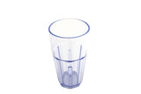 GET 9916-1-BL Bahama SAN Plastic Stackable Paneled Cooler Tumbler 16 oz. - Blue - 72/Case