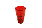 GET 9916-1-R Tumbler Textured Plastic Red 16 OZ