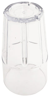 GET 9932-1-CL Bahama SAN Plastic Stackable Paneled Cooler Tumbler 32 oz. - Clear - 24/Case