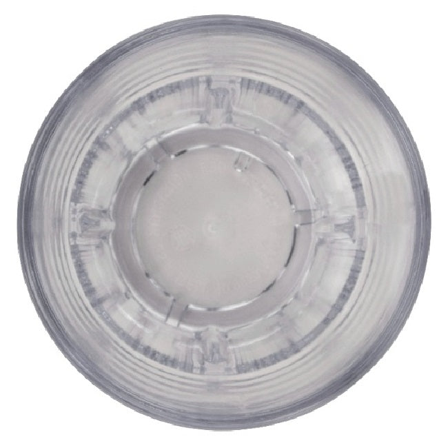 GET 9955-1-CL Bahama SAN Plastic Stackable Paneled Cooler Tumbler 5-1/2 oz. - Clear - 24/Case