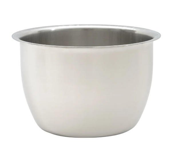 Vollrath 99636 Stainless Steel Replacement Bowl for 3-Way Revolving Condiment Server 10 oz. - Silver - 12/Case