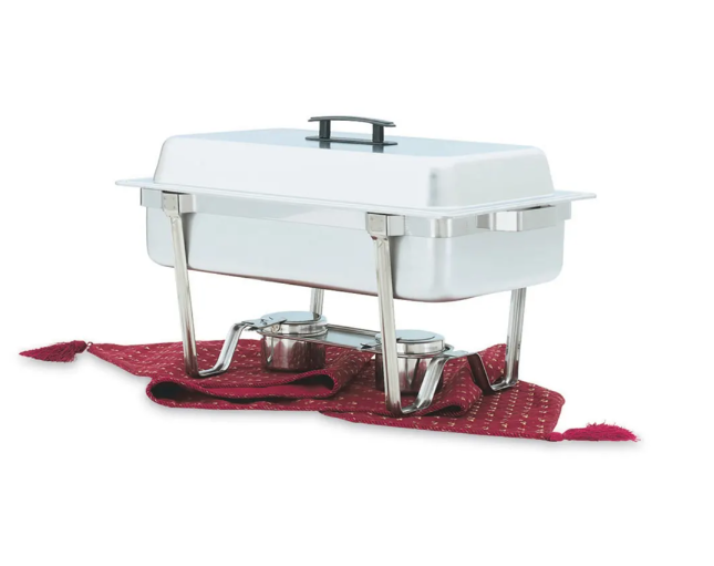 Vollrath 99850 Full Size Chafer w/ Lift-off Lid & Chafing Fuel Heat