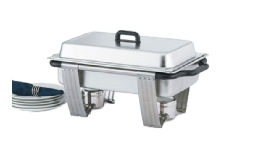 Vollrath 99860 Dakota 9-Quart Stainless Steel Chafer Set