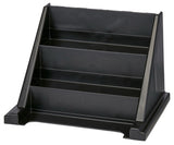 Cambro 9RS9110 Versa Condiment Organizer Rack with 9 Bins - Black